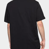 BALMAIN 藍星球印花黑色 T-shirt