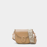 MARC JACOBS Small leather saddle bag