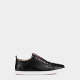 CHRISTIAN LOUBOUTIN 黑色鉚釘點綴小牛皮鞋