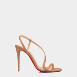 CHRISTIAN LOUBOUTIN Rosalie裸色細帶 10 cm 高跟鞋