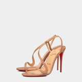 CHRISTIAN LOUBOUTIN Rosalie裸色細帶 10 cm 高跟鞋