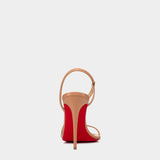 CHRISTIAN LOUBOUTIN Rosalie裸色細帶 10 cm 高跟鞋