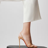 CHRISTIAN LOUBOUTIN Rosalie裸色細帶 10 cm 高跟鞋