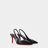 CHRISTIAN LOUBOUTIN Posticha black patent leather 8 cm high heels