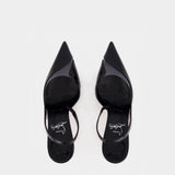 CHRISTIAN LOUBOUTIN Posticha black patent leather 8 cm high heels