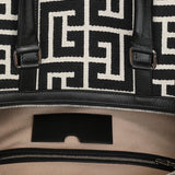BALMAIN Classic Jacquard Shoulder Bag