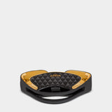 BALMAIN Mini Jolie Madame faux leather bag