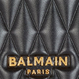 BALMAIN Mini Jolie Madame faux leather bag