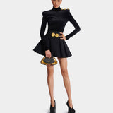 BALMAIN Mini Jolie Madame faux leather bag