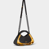 BALMAIN Medium Jolie Madame Faux Leather Bag