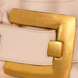 BALMAIN Mini Anthem Calfskin Bag - Beige