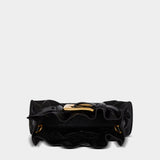 BALMAIN Mini Anthem Calfskin Bag - Black