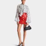 BALMAIN Small Jolie Madame quilted leather bag