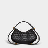 BALMAIN Medium Jolie Madame Check Quilted Calfskin Bag