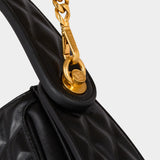 BALMAIN Medium Jolie Madame Check Quilted Calfskin Bag