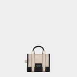 MARC JACOBS Small contrast leather tote