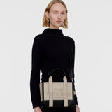 MARC JACOBS Small contrast leather tote
