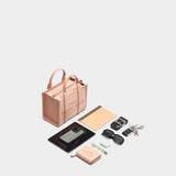 MARC JACOBS Small contrast leather tote
