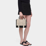 MARC JACOBS Small contrast leather tote