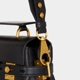 BALMAIN BBUZZ calfskin shoulder bag