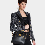 BALMAIN BBUZZ calfskin shoulder bag