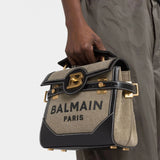 BALMAIN B-Buzz logo tote bag