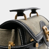 BALMAIN B-Buzz logo tote bag