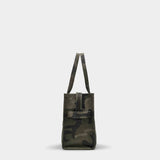 The Camo Jacquard Tote Bag-L