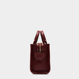 The Leather Tote Bag-Mini Tote