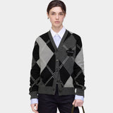 MARC JACOBS 菱格針織開襟衫