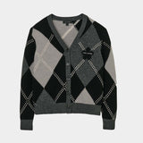 MARC JACOBS 菱格針織開襟衫