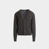 BALLY WOOL V NECK KNIT BLAZER 