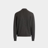 BALLY WOOL V NECK KNIT BLAZER 