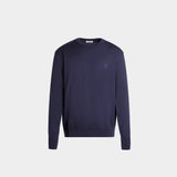 BALLY cashmere long-sleeved sweater 