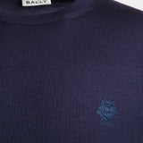 BALLY cashmere long-sleeved sweater 