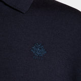 BALLY Wool Long Sleeve Polo Shirt 