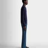 BALLY Wool Long Sleeve Polo Shirt 