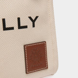 BALLY AKELEI 帆布小托特包