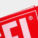 DIESEL Logo沙灘毛巾