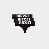 DIESEL 女士平口內褲3件組 (黑)