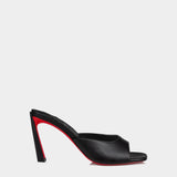 CHRISTIAN LOUBOUTIN 羊皮 85mm 穆勒跟鞋