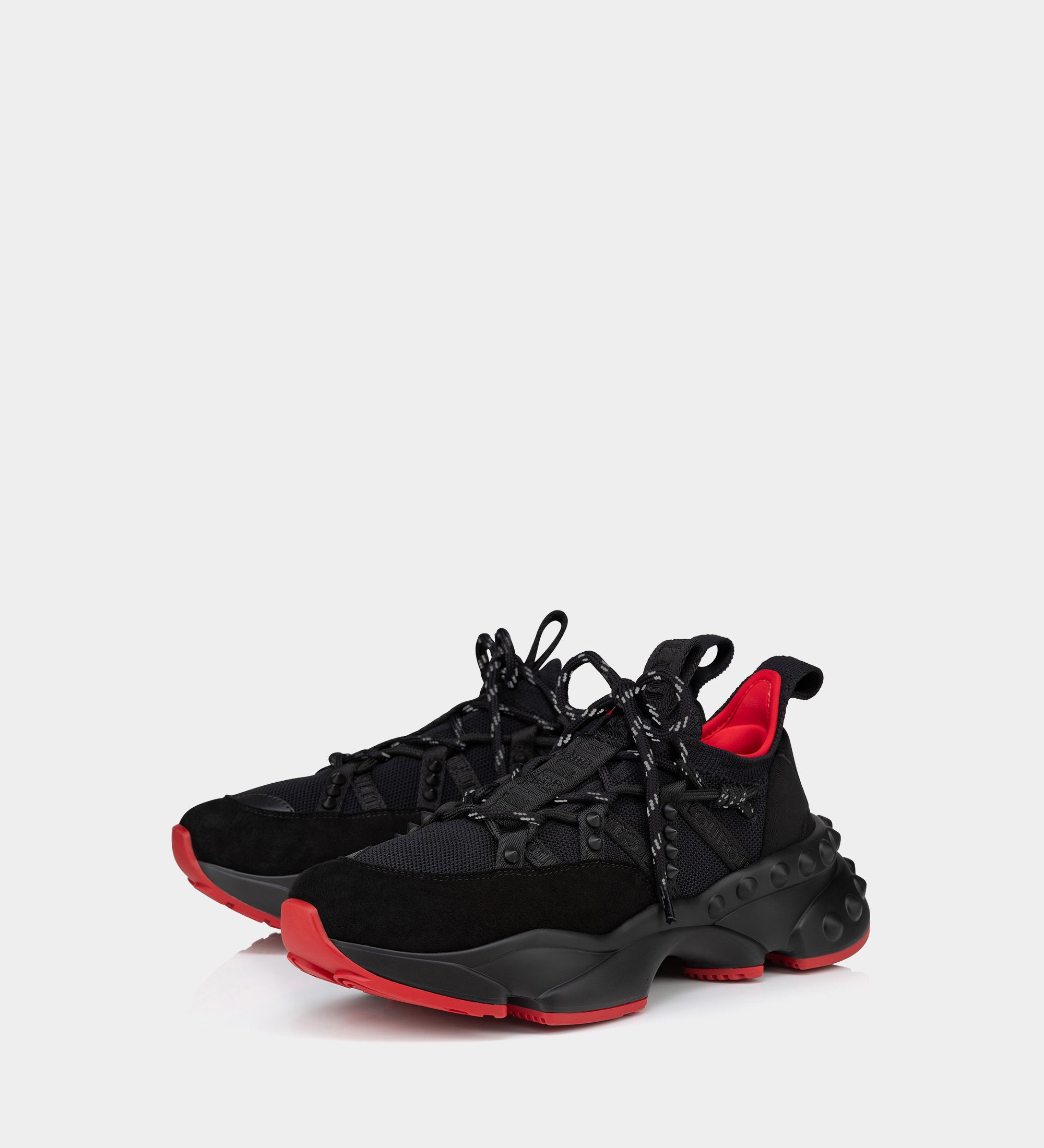 CHRISTIAN LOUBOUTIN 女款 Trailrun 黑色休閒鞋