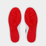 CHRISTIAN LOUBOUTIN 男款拼接厚底休閒鞋 - 2 色