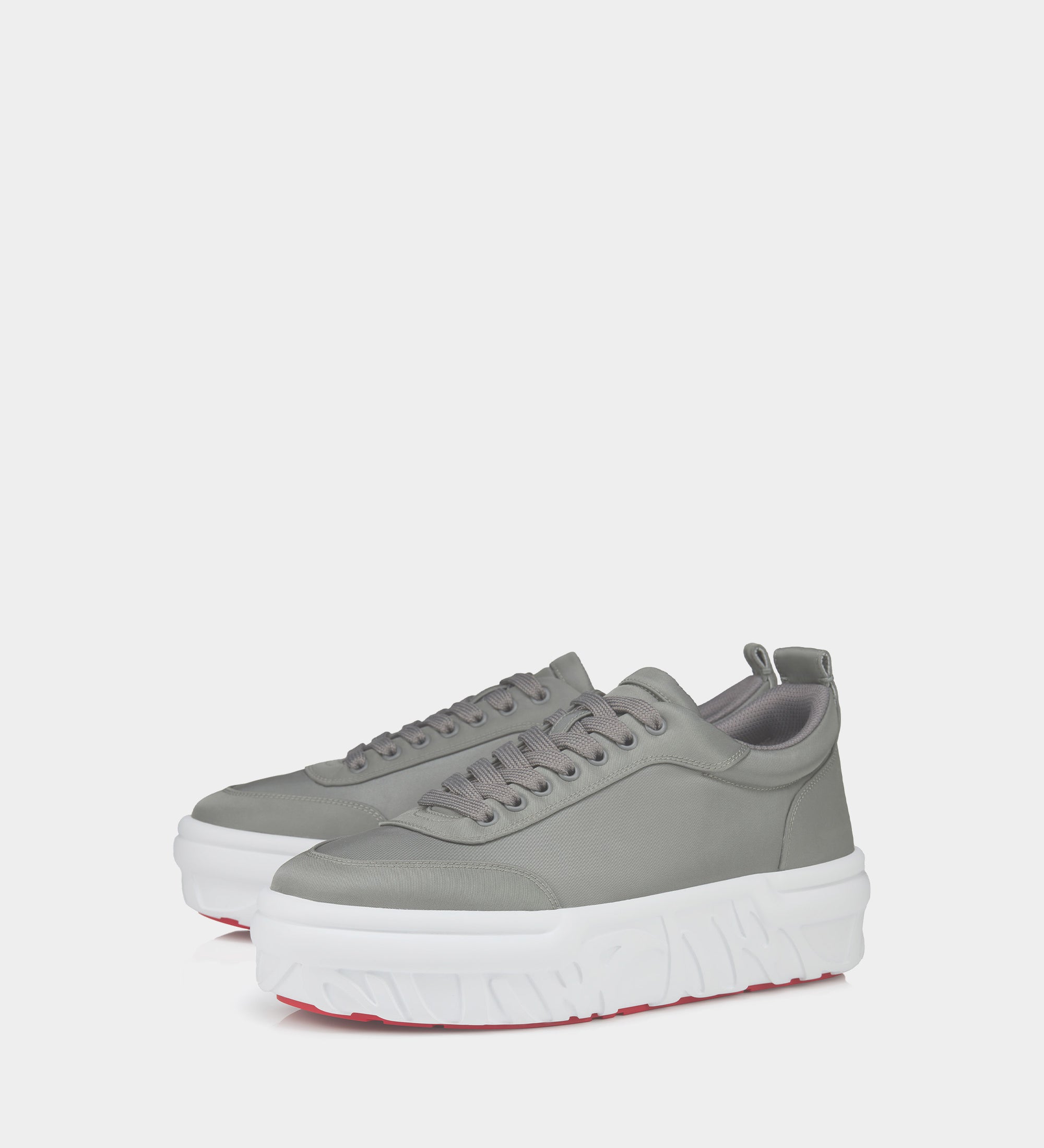 CHRISTIAN LOUBOUTIN 男款拼接厚底休閒鞋 - 2 色
