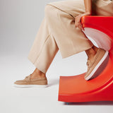 CHRISTIAN LOUBOUTIN  女款 麂皮休閒鞋 - 兩款色