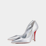 CHRISTIAN LOUBOUTIN 銀色 Miss Z 100mm 高跟鞋