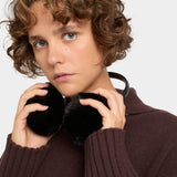 YVES SALOMON 皮草耳罩