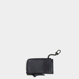 MARC JACOBS Logo 皮革拉鍊錢包