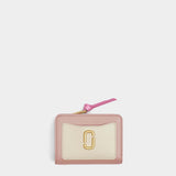 MARC JACOBS 雙色拉鍊短夾