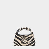 MARC JACOBS 斑馬紋迷你 Sack 包